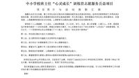 “心灵成长”项目书